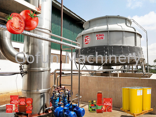 SUS 304 / 316L Tomato Ketchup Processing Line Εξοικονόμηση ενέργειας 10 - 100 T/D