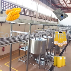 Γραμμή επεξεργασίας Mango Jam 380V 50Hz 500T/D για τη βιομηχανία τροφίμων