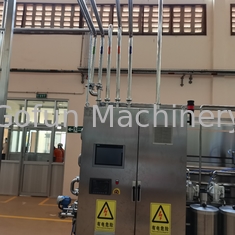 Σωληνοειδής μηχανή παραγωγής χυμού μηχανών 5T/H αποστειρωτή UHT υψηλής ακρίβειας