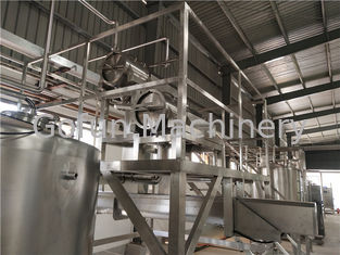 Ανακύκλωσης γραμμή παραγωγής 150t/D πουρέ ντοματών μαρμελάδας φρούτων νερού