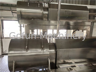 αποστηρωμένη γραμμή παραγωγής σάλτσας ντοματών τσαντών 84kw 2000T/D