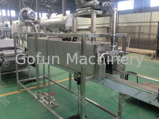 SUS 304 εύκολη λειτουργία μηχανών 500kg/H παραγωγής μαρμελάδας μάγκο