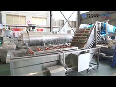 Μηχάνημα καθαρισμού φυσαλίδων υψηλής ποιότητας, βιομηχανική μηχανή πλυσίματος λαχανικών