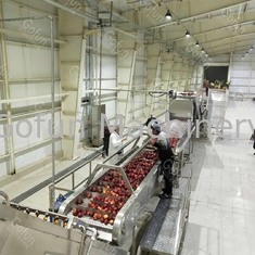 380V 50Hz Apple Jam / Juice Production Line 2t/H εξοικονόμηση νερού