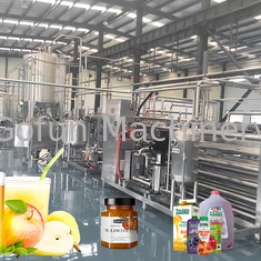 380V 50Hz Apple Jam / Juice Production Line 2t/H εξοικονόμηση νερού