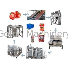 Βιομηχανική χρήση Μηχανή διαλογής ντομάτας με τελικό προϊόν Brix 28%-30%